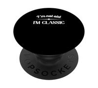 I'm Not Old Mechanic, Garage Car Guy PopSockets Adhesive PopGrip