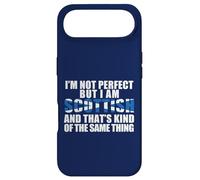 I'M NOT PERFECT BUT AM SCOTTISH KINDA SAME THING Flag Meme Case for iPhone Air