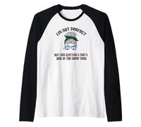 I'M NOT PERFECT BUT I AM SCOTTISH KINDA SAME THING Flag Meme Raglan Baseball Tee