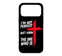 I'm Not Perfect But I Know The One Who Is Christian Faith Case for iPhone 17 Pro Max