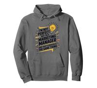 I'm Not Perfect But I'm A Marketing Manager, Marketer Pullover Hoodie