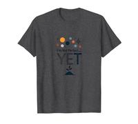 Im Not Perfect Yet The Power of Yet Motivational Quote T-Shirt, Men, Dark Heather Grey, S