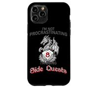 I'm Not Procrastinating I'm Doing Side Quests | Dragon Dice Case for iPhone 11 Pro
