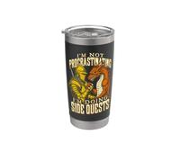 I'm Not Procrastinating I'm Doing Side Quests Dragon Knight Stainless Steel Insulated Tumbler