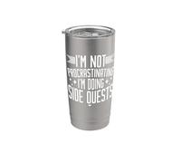 I'm Not Procrastinating - I'm Doing Side Quests Stainless Steel Insulated Tumbler