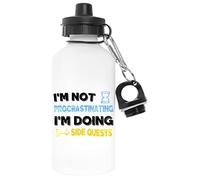 Im Not Procrastinating... Im Doing Side Quests White Water Bottle Aluminum Outdoor Pollutant Free White Water Bottle For Outdoors