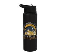 I'm Not Procrastinating It's Called A Side Quest Stainless Steel Insulated Water Bottle