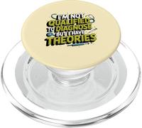 I'm not qualified to diagnose but I have theories psychology PopSockets PopGrip for MagSafe