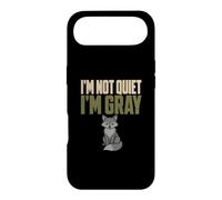 I'm Not Quiet I'm Gray Gray Man Everyday Carry Fox Humor Case for iPhone Air
