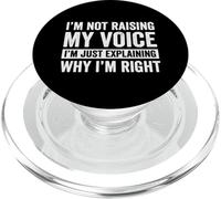 I'm not raising my voice, I'm just explaining why I'm right PopSockets PopGrip for MagSafe
