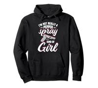 I'M NOT REALLY A PEPPER Spray KIND OF Girl Gun Owner Pullover Hoodie