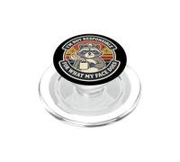 Im Not Responsible For What My Face Does Raccoon Graphic PopSockets PopGrip for MagSafe
