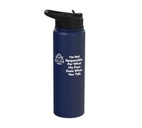 I'm Not Responsible for What My Face Does When You Talk Stainless Steel Insulated Water Bottle