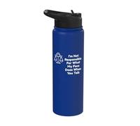 I'm Not Responsible for What My Face Does When You Talk Stainless Steel Insulated Water Bottle