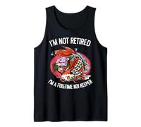 I'm Not Retired I'm A Full-Time Koi Keeper Tank Top