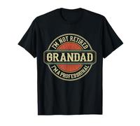 I'm Not Retired I'm A Professional Grandad Funny Retirement T-Shirt