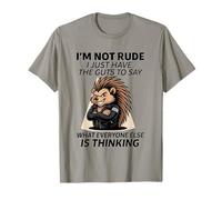 I'm not rude i just have the guts to say what Hedgehog funny T-Shirt