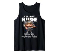I'm Not Rude I Just Say What Everyone Else is Thinking Tank Top