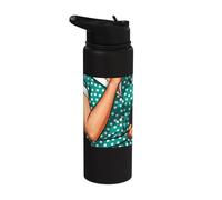 I'm Not Rude I Just Say What You're Thinking Funny Retro Stainless Steel Insulated Water Bottle