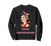 I'm Not Rude I Just Say What You're Thinking Funny Retro Sweatshirt