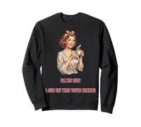 I'm Not Rude I Just Say What You're Thinking Funny Retro Sweatshirt