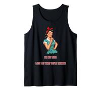 I'm Not Rude I Just Say What You're Thinking Funny Retro Tank Top