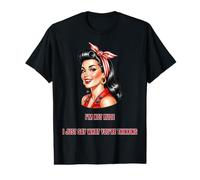 I'm Not Rude I Just Say What You're Thinking Funny Retro Value Graphic T-Shirt