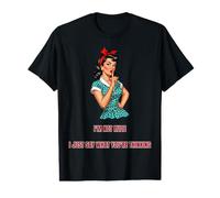 I'm Not Rude I Just Say What You're Thinking Funny Retro Value Graphic T-Shirt