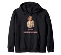 I'm Not Rude I Just Say What You're Thinking Funny Retro Zip Hoodie