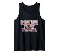 I'm Not Rude I'm Just British British Humor UK Pride Tank Top