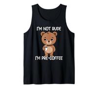 I'm Not Rude I'm Pre-Coffee Tank Top