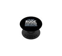 I'm Not Rude Just A Cat Parent Working On Cat Time PopSockets Adhesive PopGrip