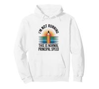 I'm Not Running This Is Normal Principal Speed Pullover Hoodie