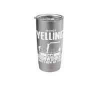 I'm not Screaming I'm an Iron Worker - Rodbuster Ironworking Stainless Steel Insulated Tumbler