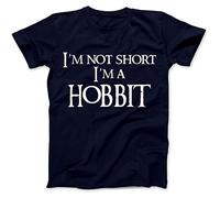 I'm Not Short I'm A Hobbit T-Shirt Navy Blue
