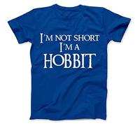 I'm Not Short I'm A Hobbit T-Shirt Royal Blue