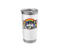 I'm not Short, I'm a Leprechaun Funny Irish St Patrick's Day Stainless Steel Insulated Tumbler