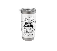 I'm Not Short I'm Just Concentrated Awesome Funny Short Girl Stainless Steel Insulated Tumbler