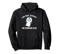 I'm Not Short I'm Penguin Size Cute Penguin Lover Pullover Hoodie