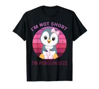 I'm Not Short I'm Penguin Size Cute Penguin Lover T-Shirt