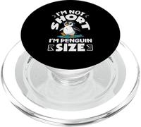 I'm Not Short I'm Penguin Size Funny Small People PopSockets PopGrip for MagSafe