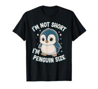 I'm Not Short I'm Penguin Size Humor for Lazy Penguin Lovers T-Shirt