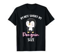 I'm Not Short I'm Penguin Size Vintage T-Shirt