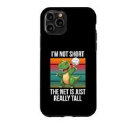 I'm Not Short The Net Is Just Really Tall T-Rex Volleyball Case for iPhone 11 Pro