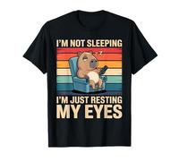 I'm Not Sleeping I'm Just Resting My Eyes Funny Dad Joke T-Shirt