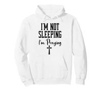 I'm Not Sleeping I'm Praying Pastor Appreciation Christian Pullover Hoodie