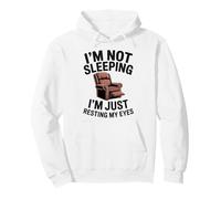 I'm Not Sleeping I'm Resting My Eyes Mens Humor Grandpa Pullover Hoodie
