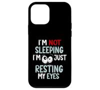I'm Not Sleeping Just Resting My Eyes Funny Nap Humor Case for iPhone 12 mini