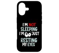 I'm Not Sleeping Just Resting My Eyes Funny Nap Humor Case for iPhone 17