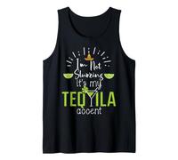 Im Not Slurring Its My Tequila Accent Margarita Day Drinking Tank Top
